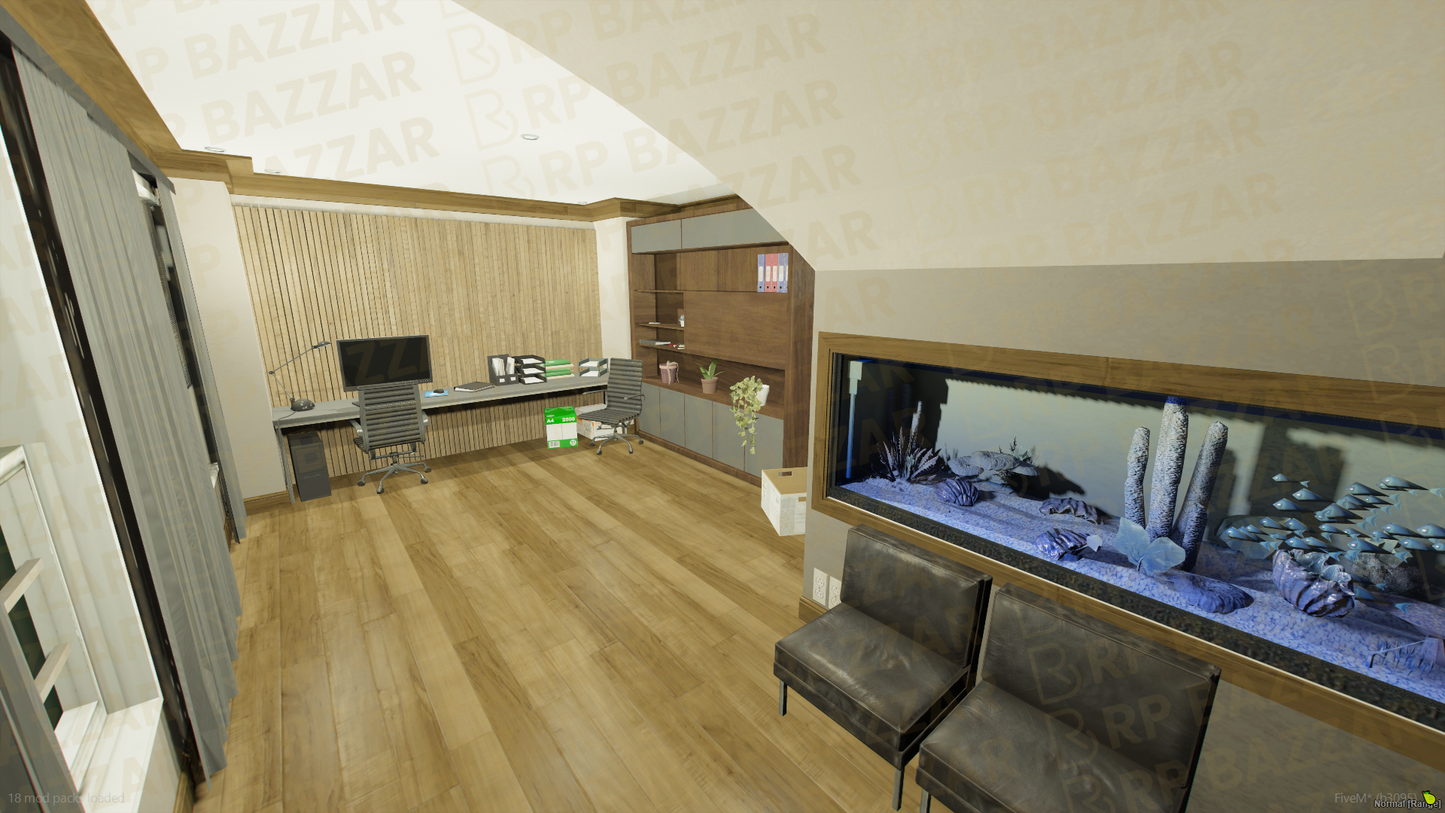 Underground House FiveM MLO — GTA RP Interior — ESX QB QBOX — RPBazzar
