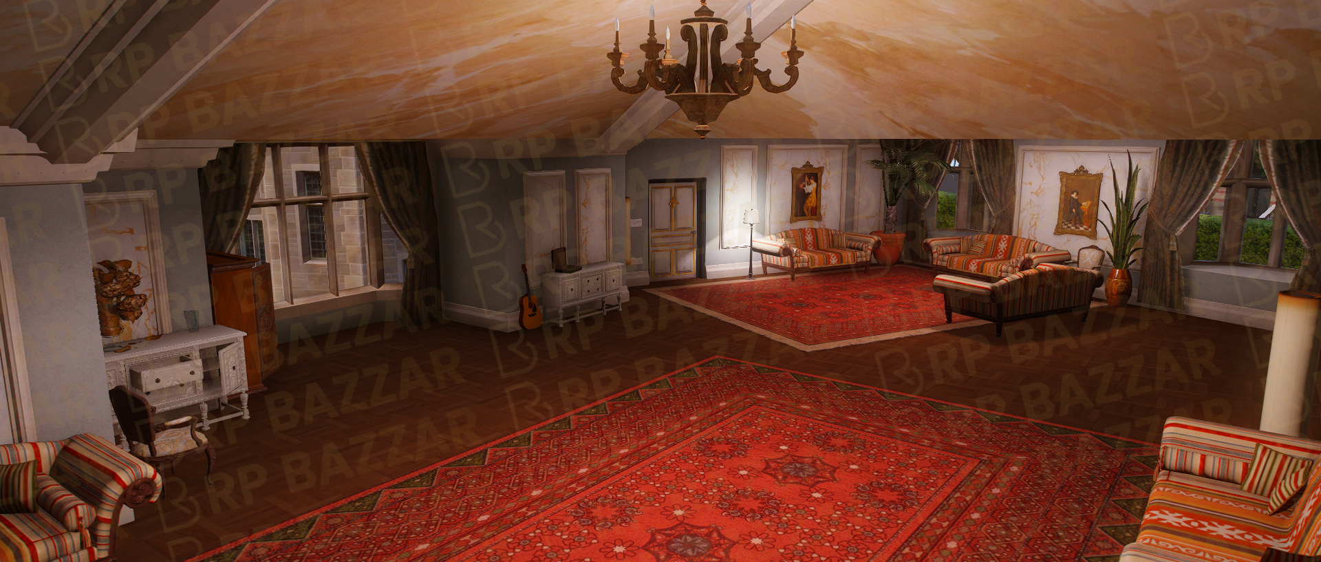 Urban Mansion FiveM MLO — GTA RP Interior — ESX QB QBOX — RPBazzar