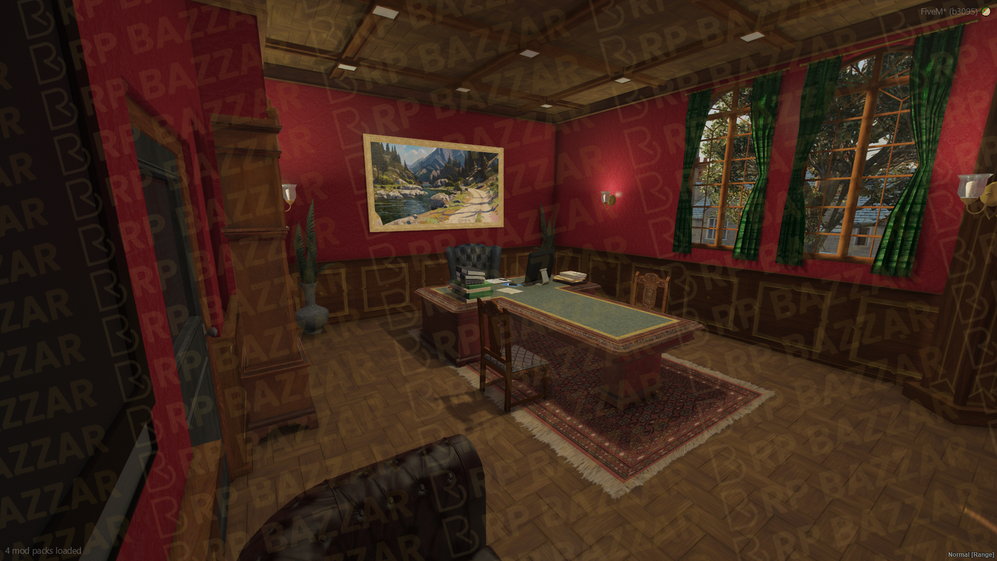 Grand Library FiveM MLO — GTA RP Interior — ESX QB QBOX — RPBazzar