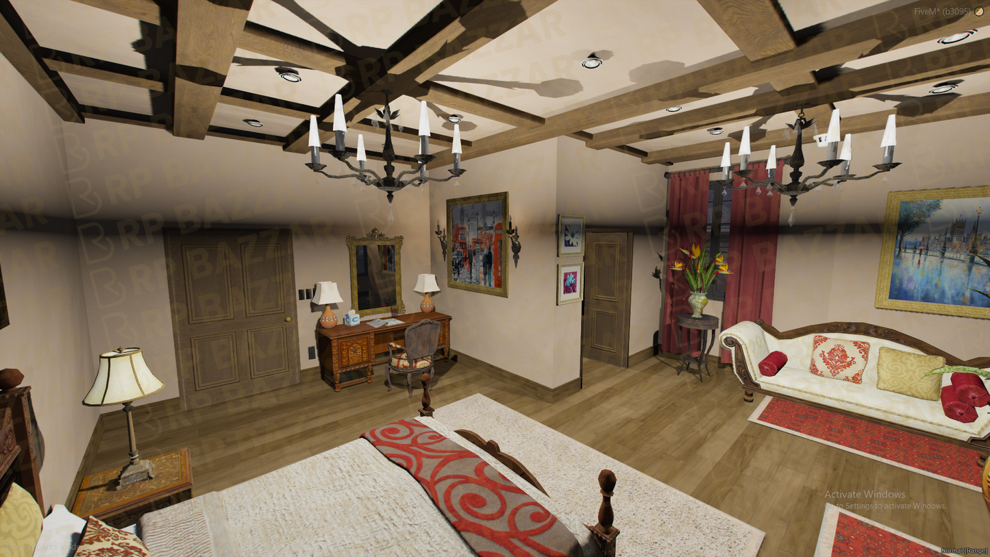 Hillside House FiveM MLO — GTA RP Interior — ESX QB QBOX — RPBazzar