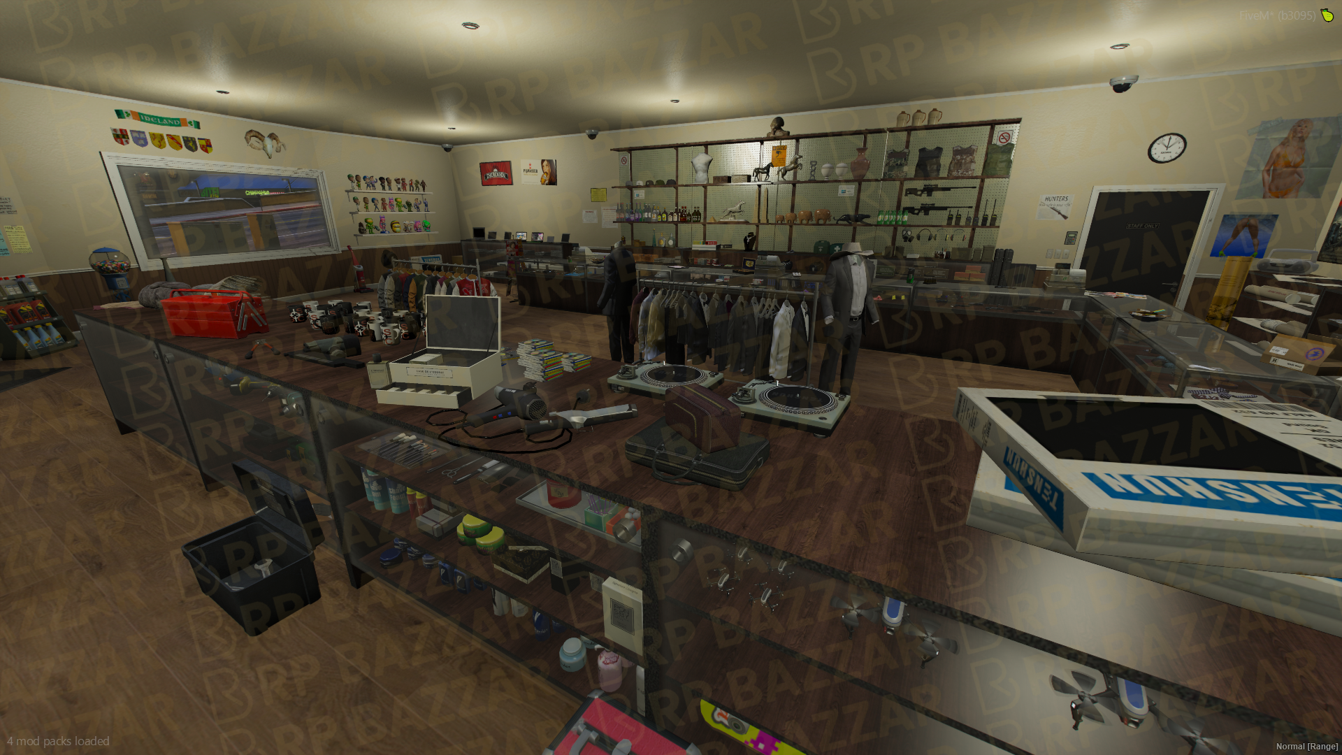Backstreet Pawn Shop FiveM MLO — GTA RP Interior — ESX QB QBOX — RPBazzar