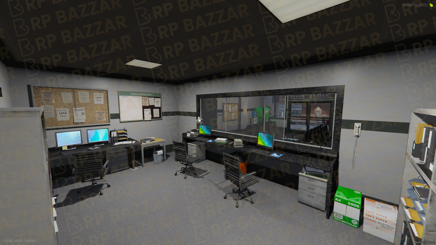 Westside Police Station FiveM MLO — GTA RP Interior — ESX QB QBOX — RPBazzar