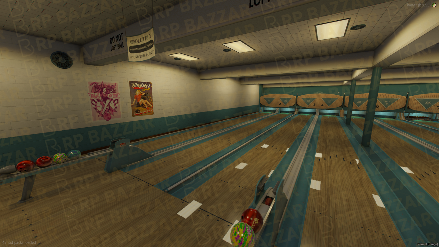Streetball Sports Court FiveM MLO — GTA RP Interior — ESX QB QBOX — RPBazzar