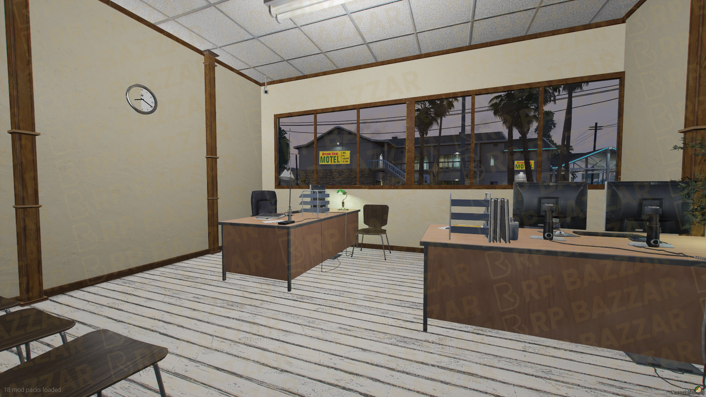 Government City Hall FiveM MLO — GTA RP Interior — ESX QB QBOX — RPBazzar