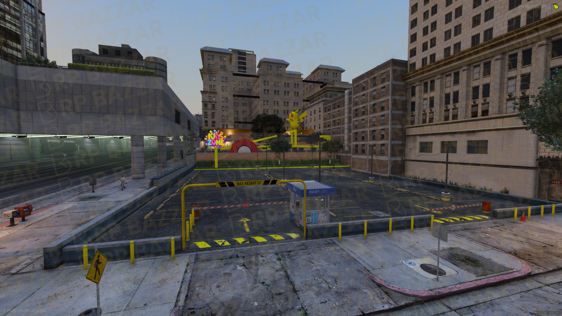 Central Legion Square FiveM MLO — GTA RP Interior — ESX QB QBOX — RPBazzar