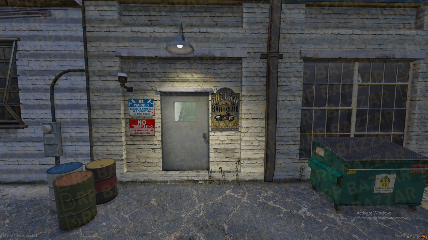 Rooftop Bar FiveM MLO — GTA RP Interior — ESX QB QBOX — RPBazzar