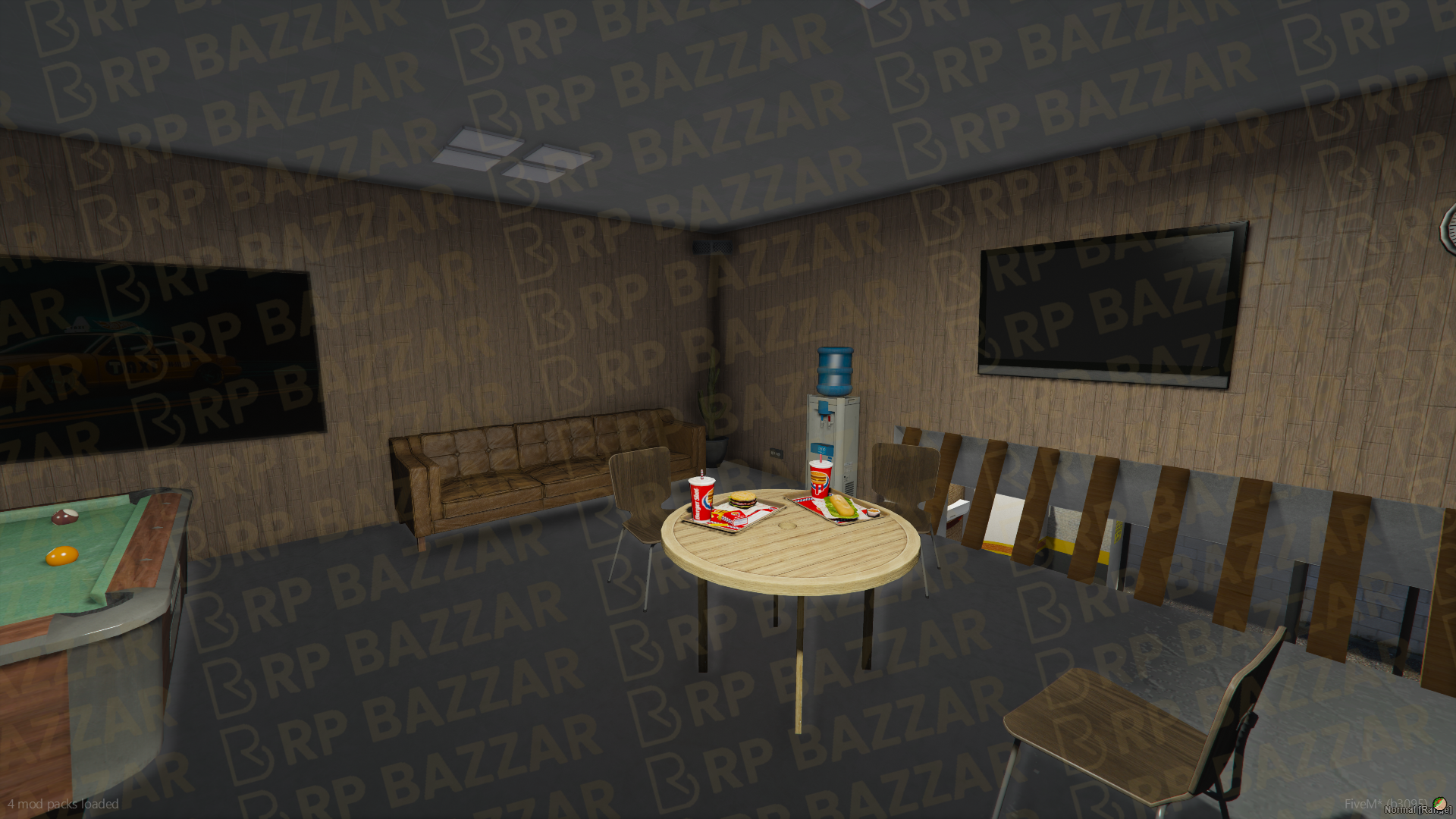 011.Taxi Depot FiveM MLO — rpbazzar