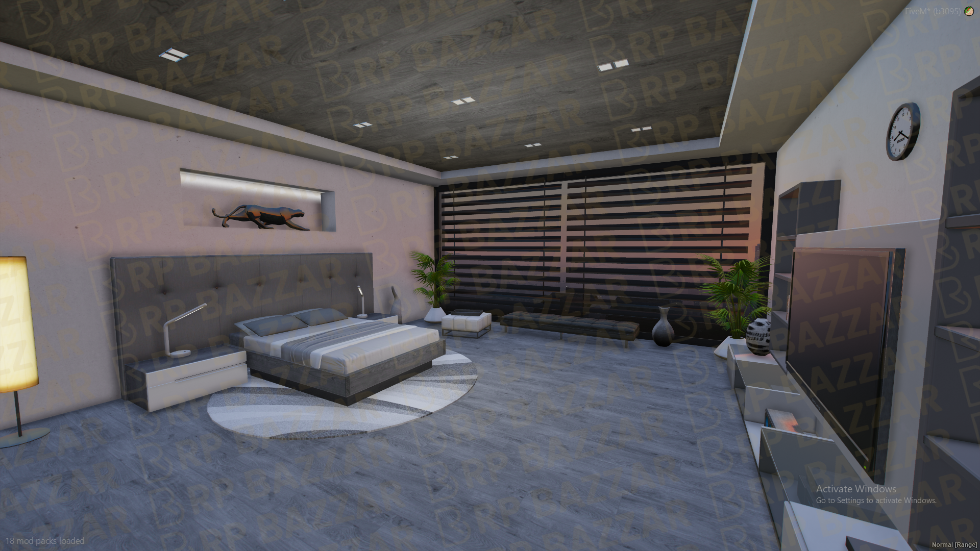 Cyberpunk Mansion FiveM MLO — GTA RP Interior — ESX QB QBOX — RPBazzar