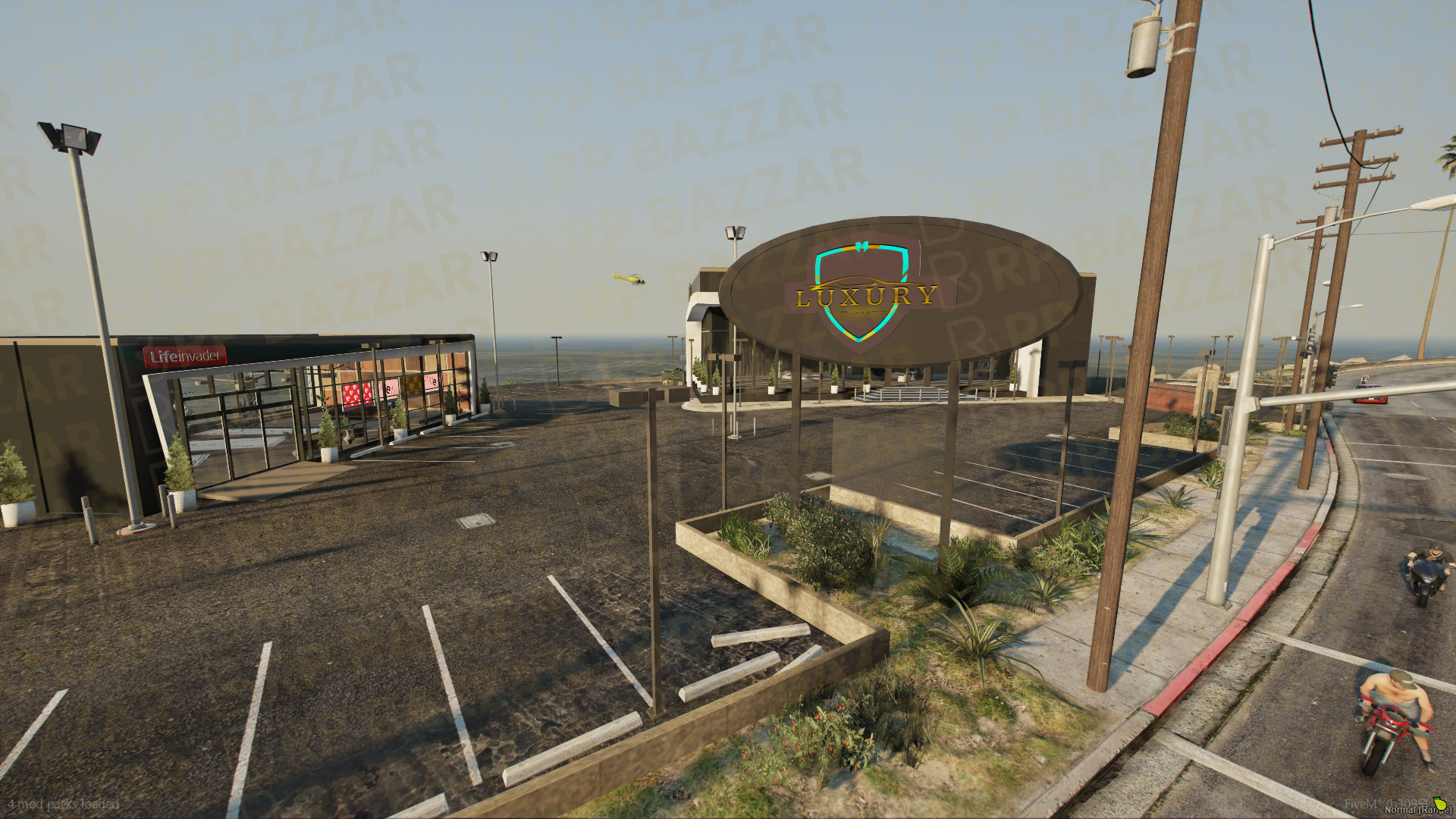 Roadside Vehicle Shop FiveM MLO — GTA RP Interior — ESX QB QBOX — RPBazzar