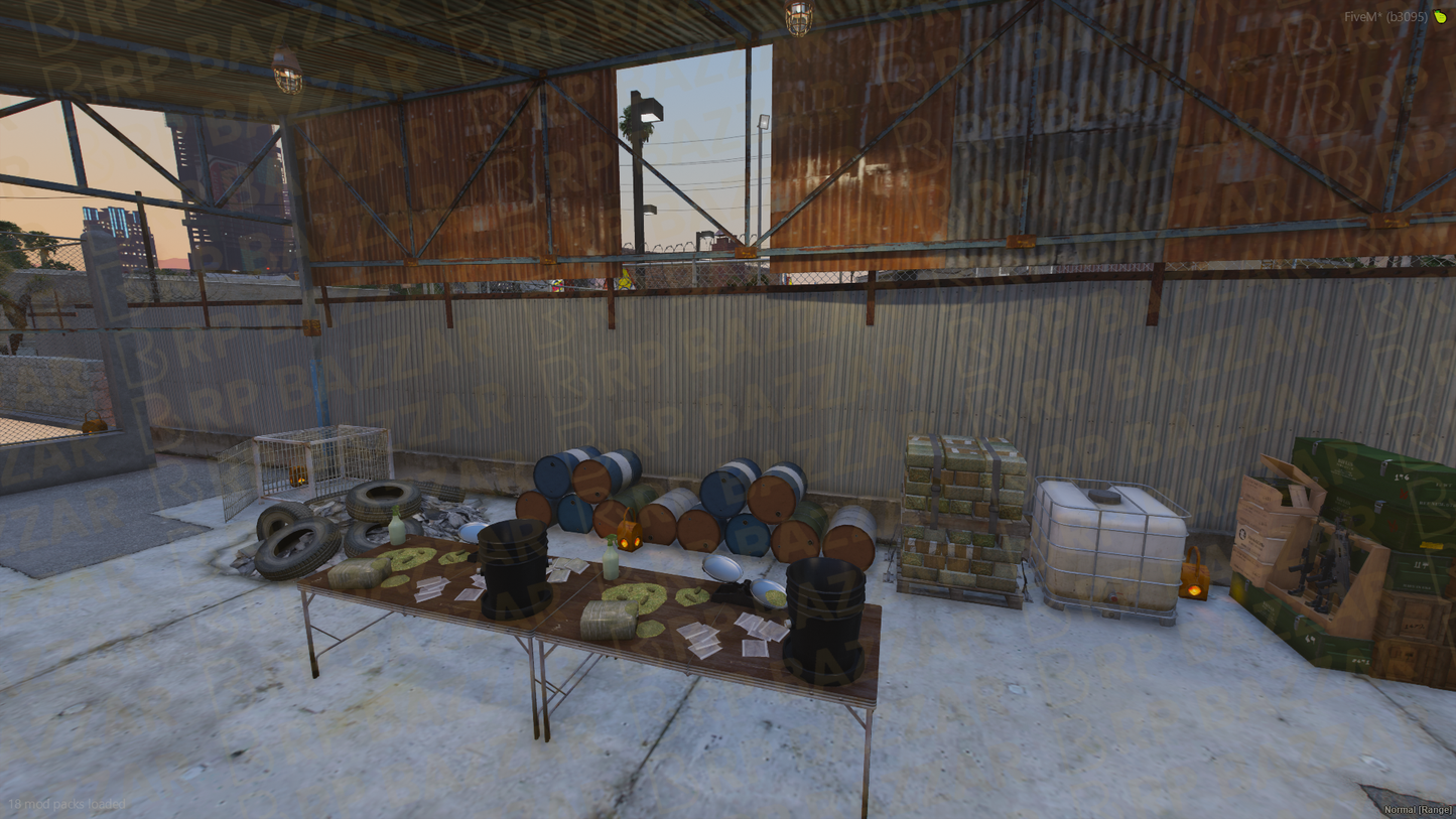 Feral Gang Exterior FiveM MLO — GTA RP Interior — ESX QB QBOX — RPBazzar
