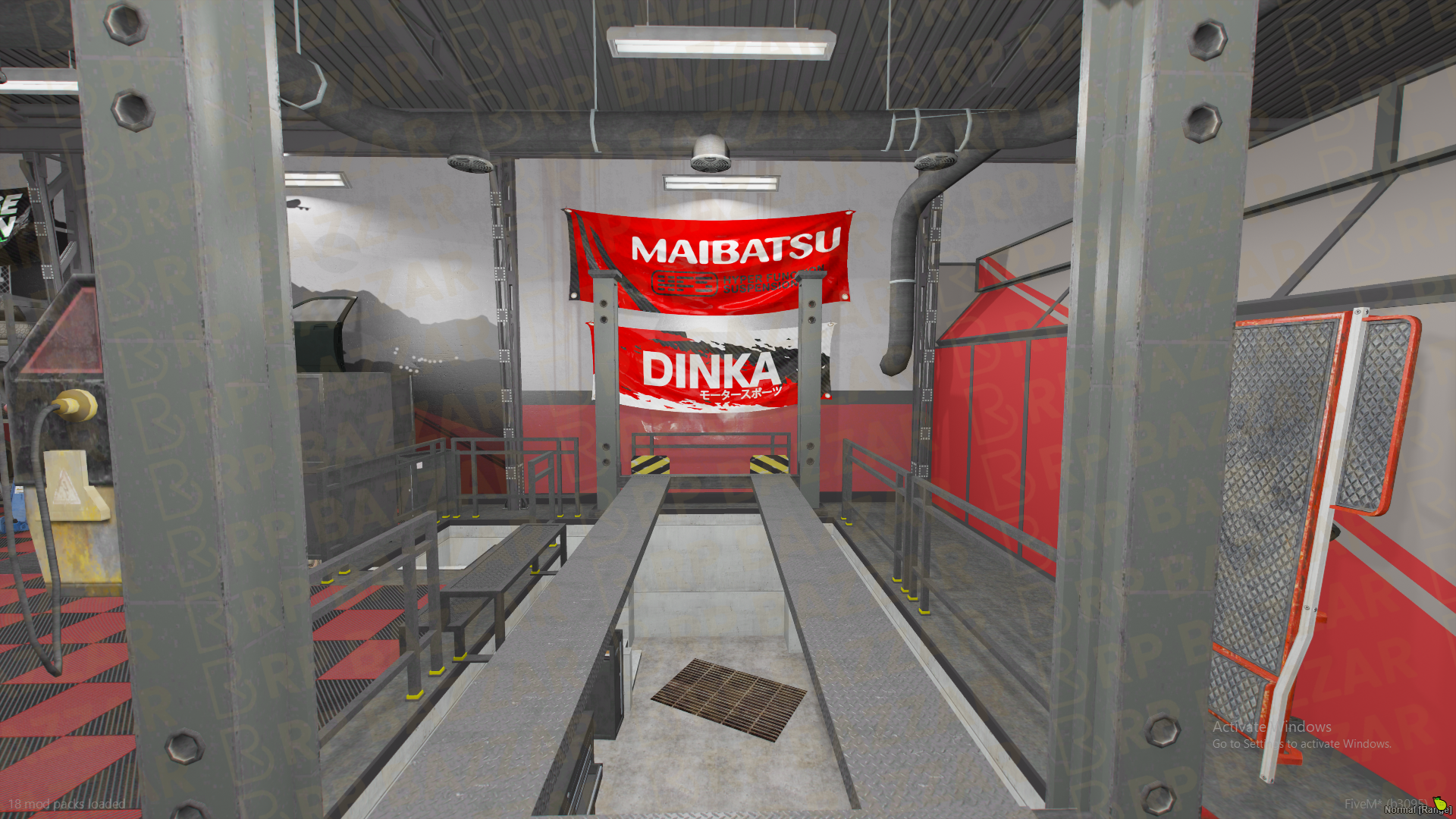 Off-Road Mechanic Shop FiveM MLO — GTA RP Interior — ESX QB QBOX — RPBazzar