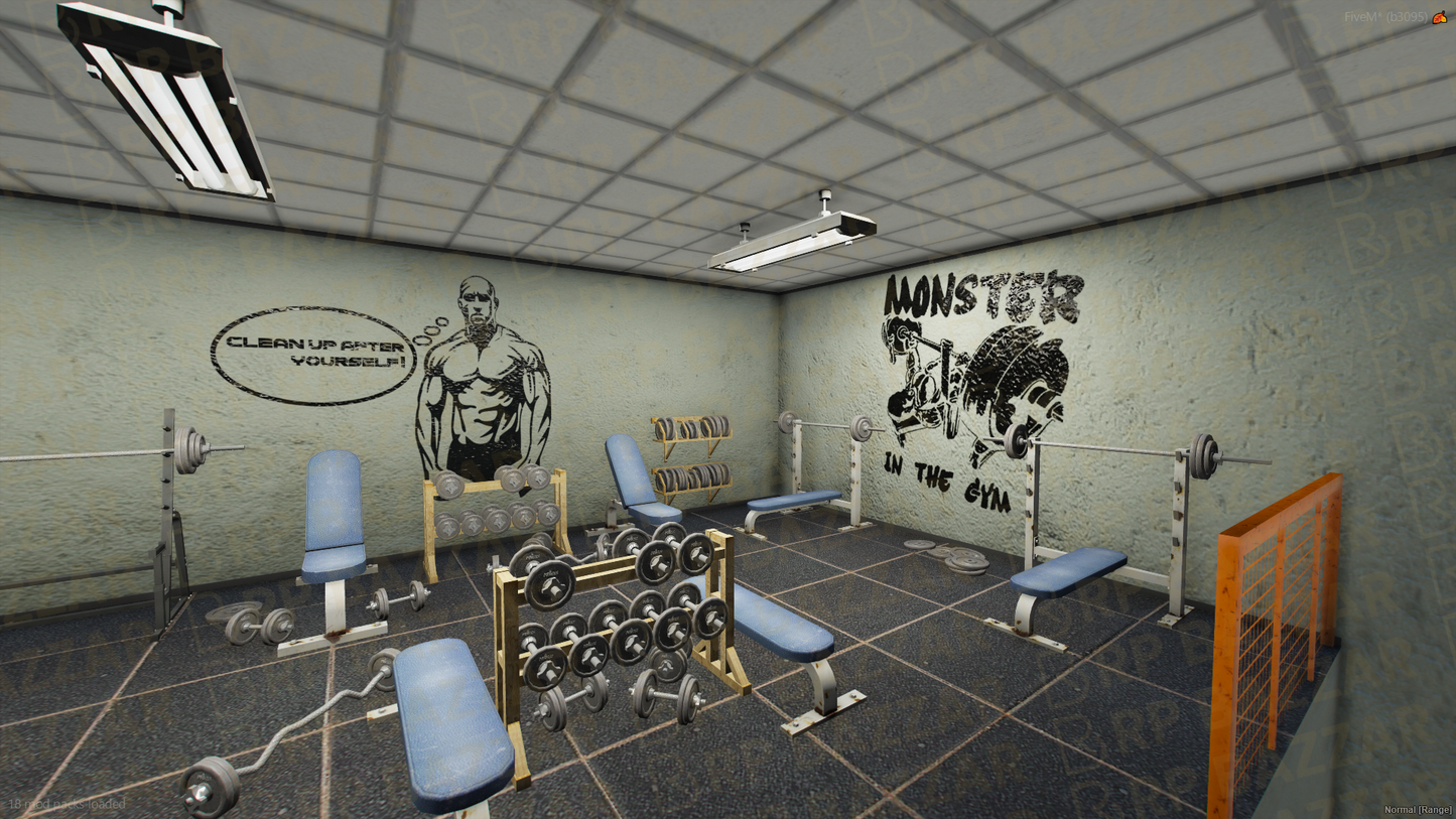 Thunder Boxing Ring FiveM MLO — GTA RP Interior — ESX QB QBOX — RPBazzar