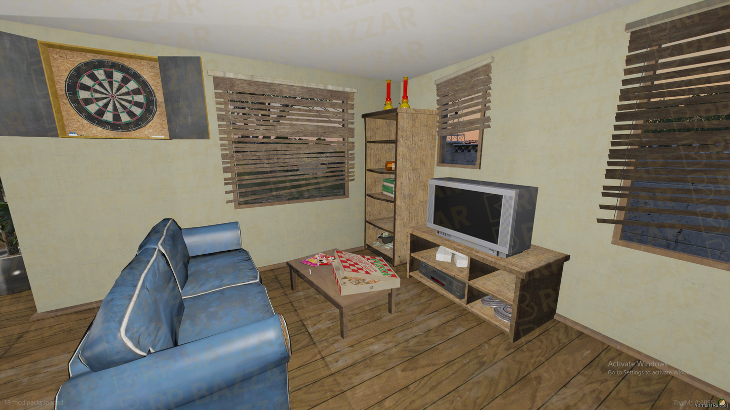 Ranch House FiveM MLO — GTA RP Interior — ESX QB QBOX — RPBazzar