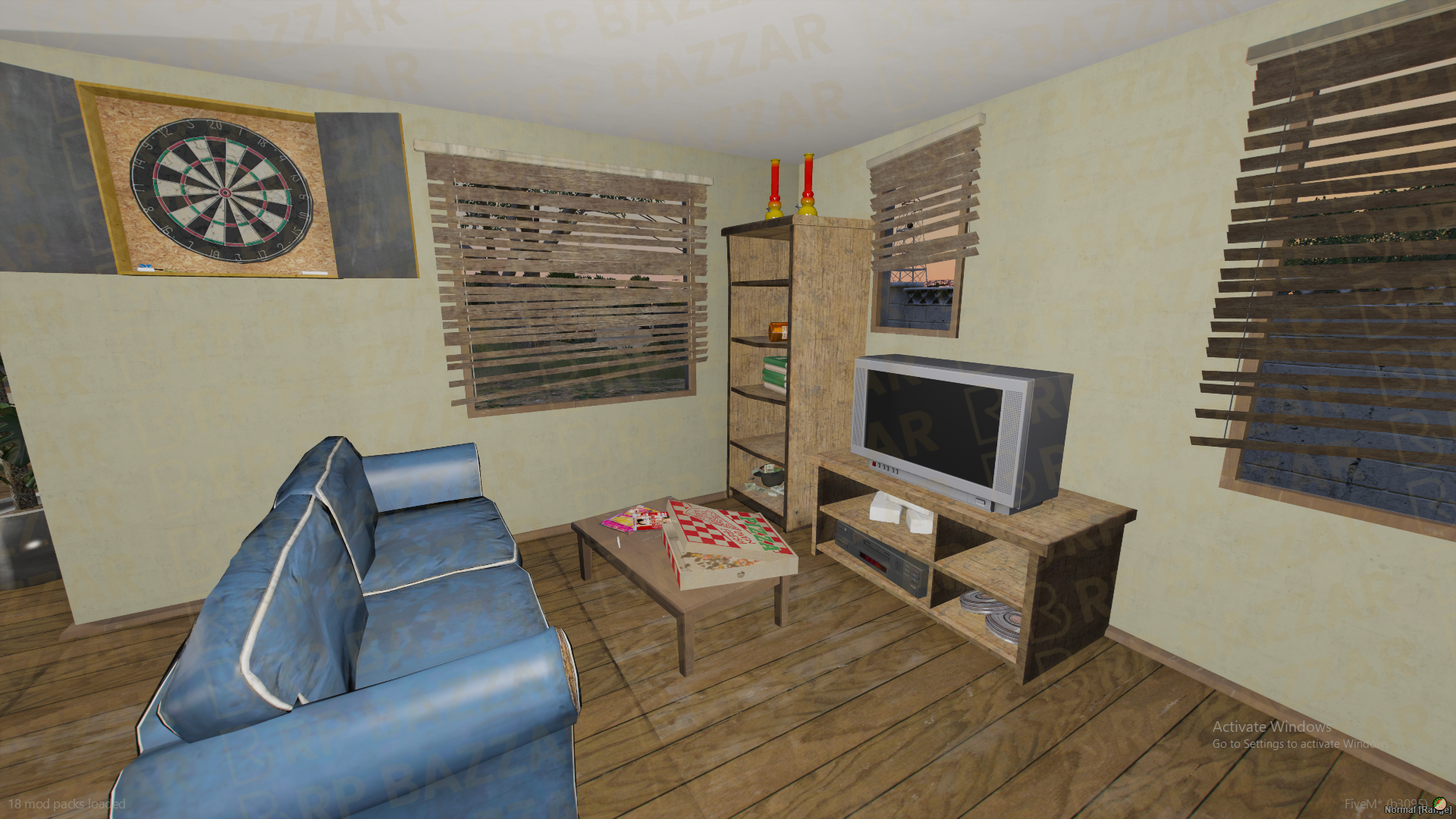 Ranch House FiveM MLO — GTA RP Interior — ESX QB QBOX — RPBazzar