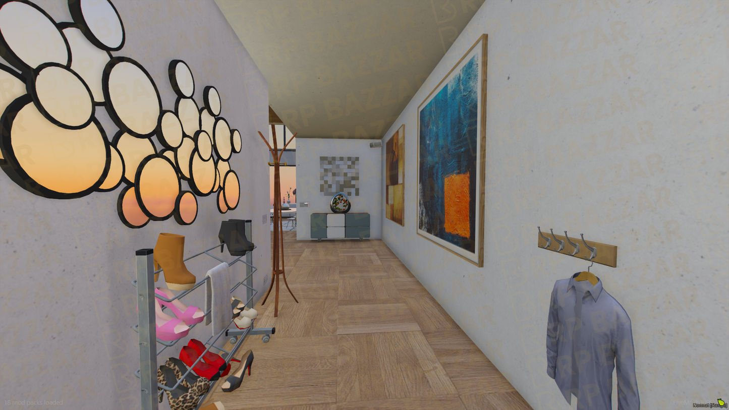Skyline Penthouse FiveM MLO — GTA RP Interior — ESX QB QBOX — RPBazzar