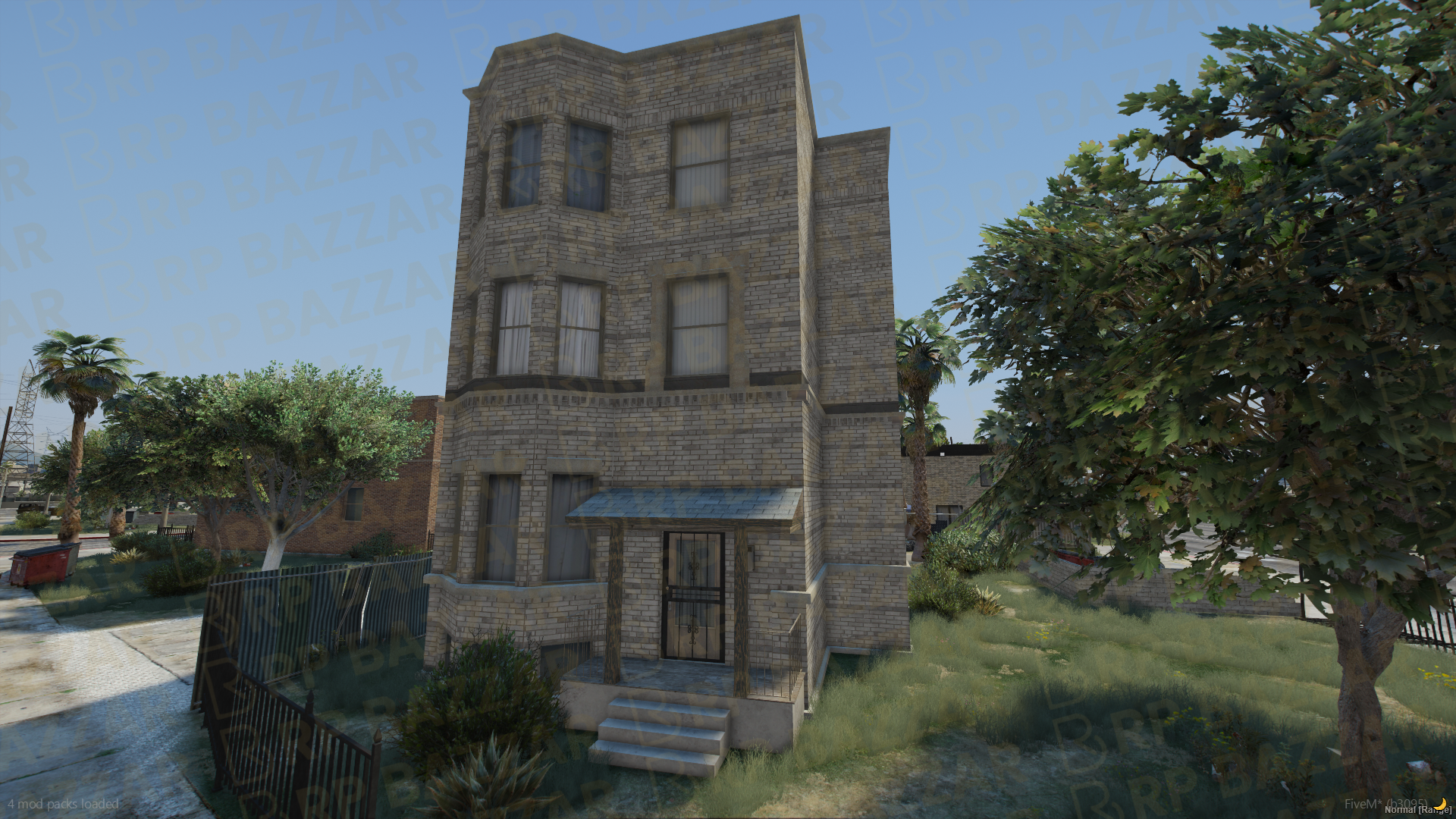 Suburban House Exterior FiveM MLO — GTA RP Interior — ESX QB QBOX — RPBazzar