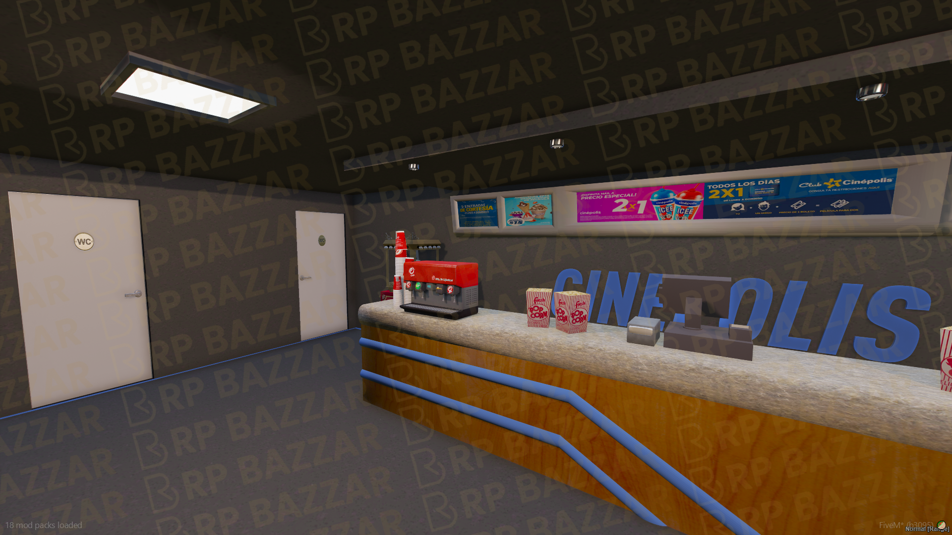 Royal Cinema FiveM MLO — GTA RP Interior — ESX QB QBOX — RPBazzar