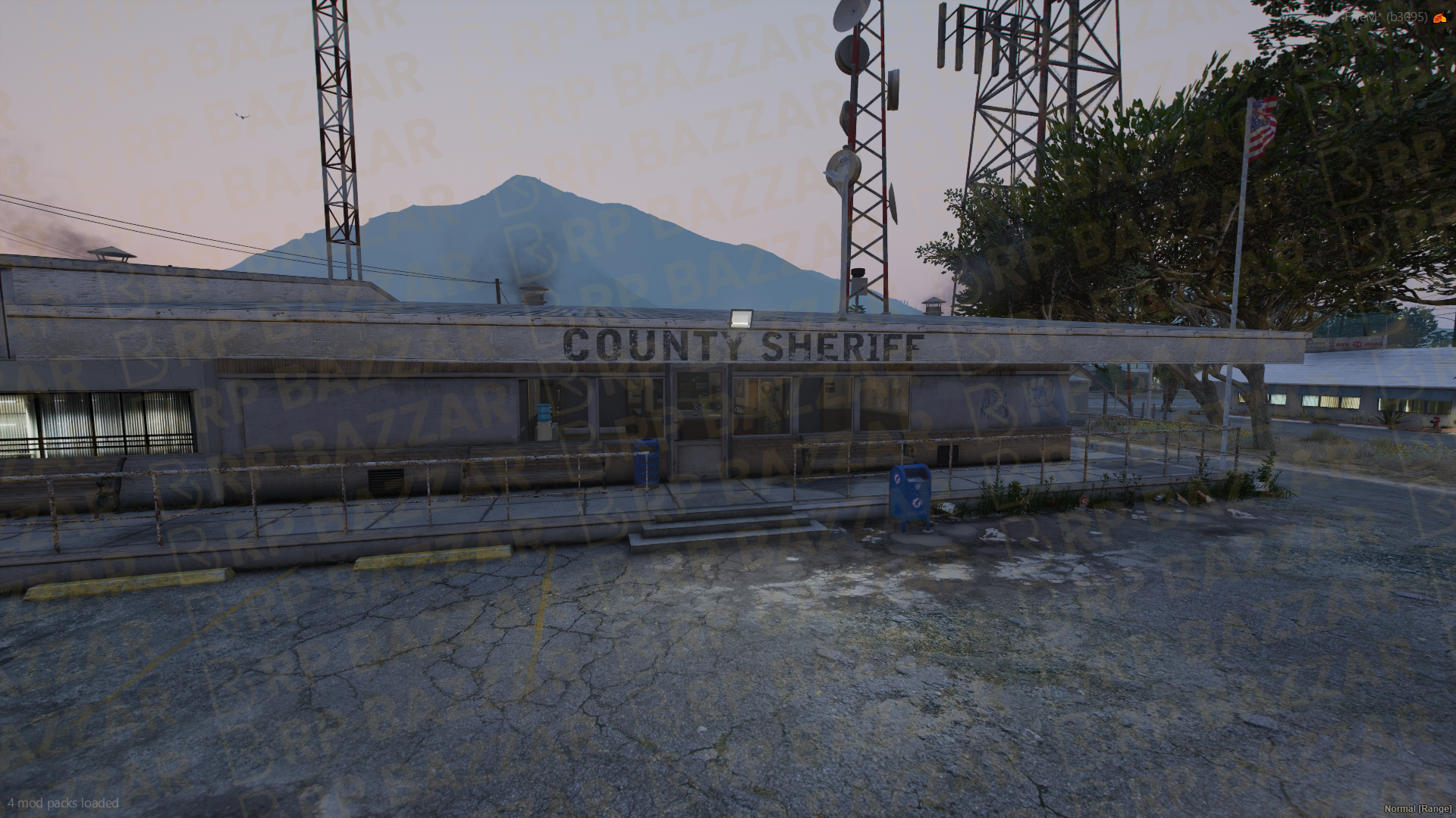 Eastside Police Station FiveM MLO — GTA RP Interior — ESX QB QBOX — RPBazzar