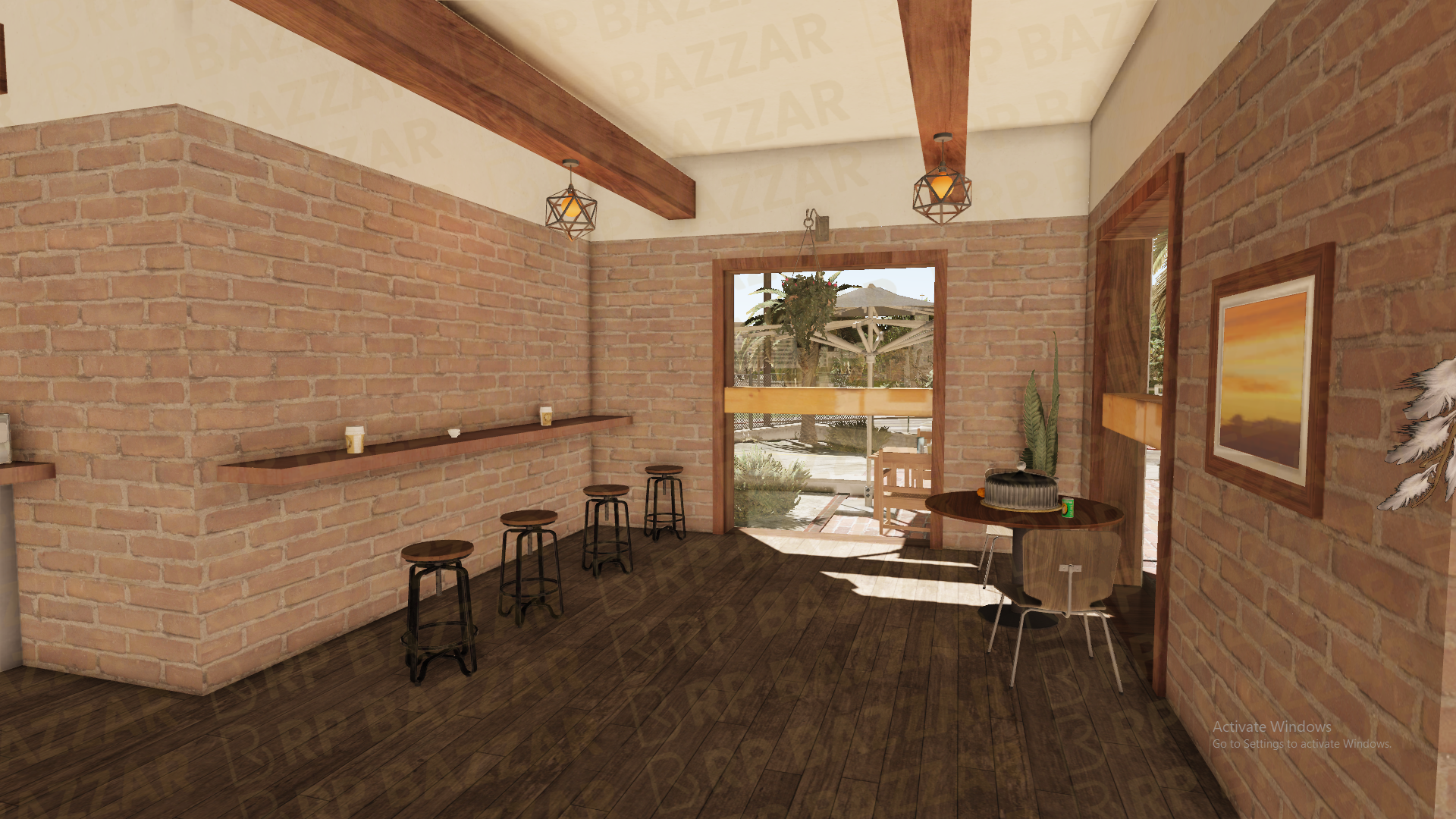 Mega Canteen FiveM MLO — GTA RP Interior — ESX QB QBOX — RPBazzar