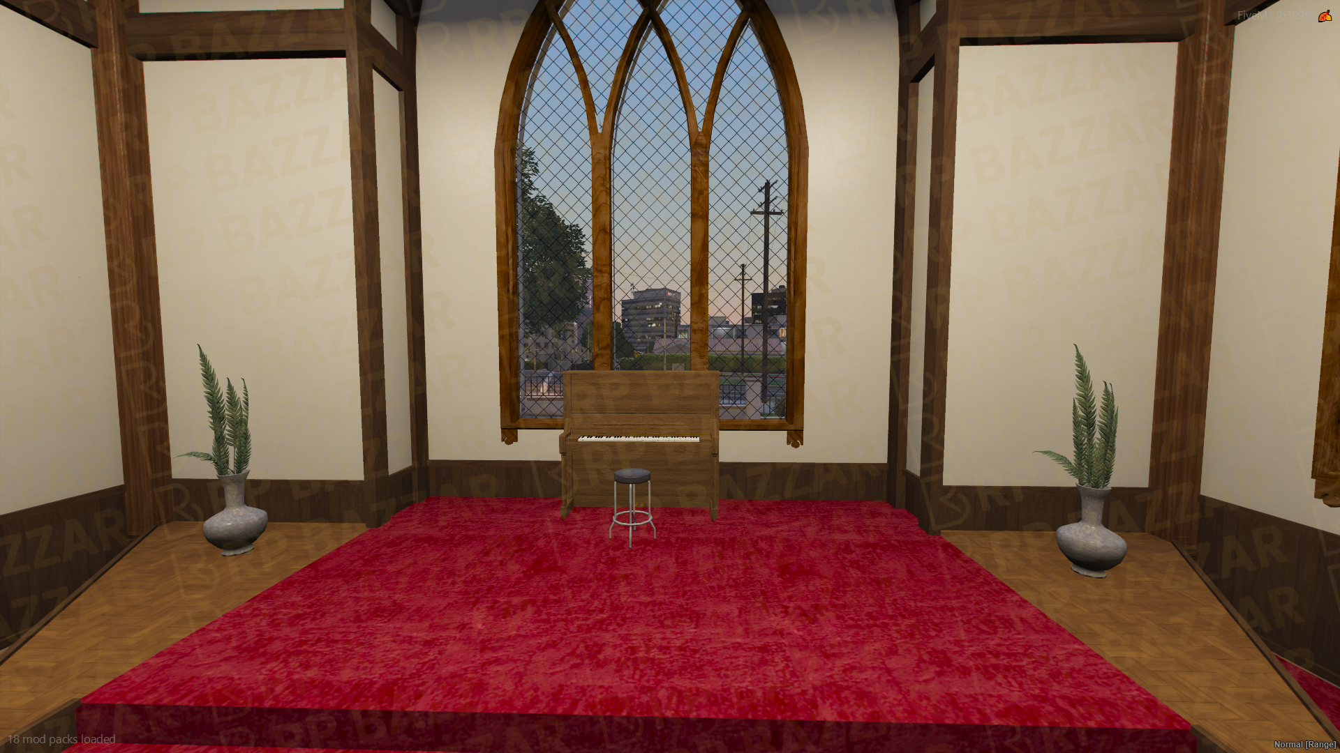Old Church FiveM MLO — GTA RP Interior — ESX QB QBOX — RPBazzar