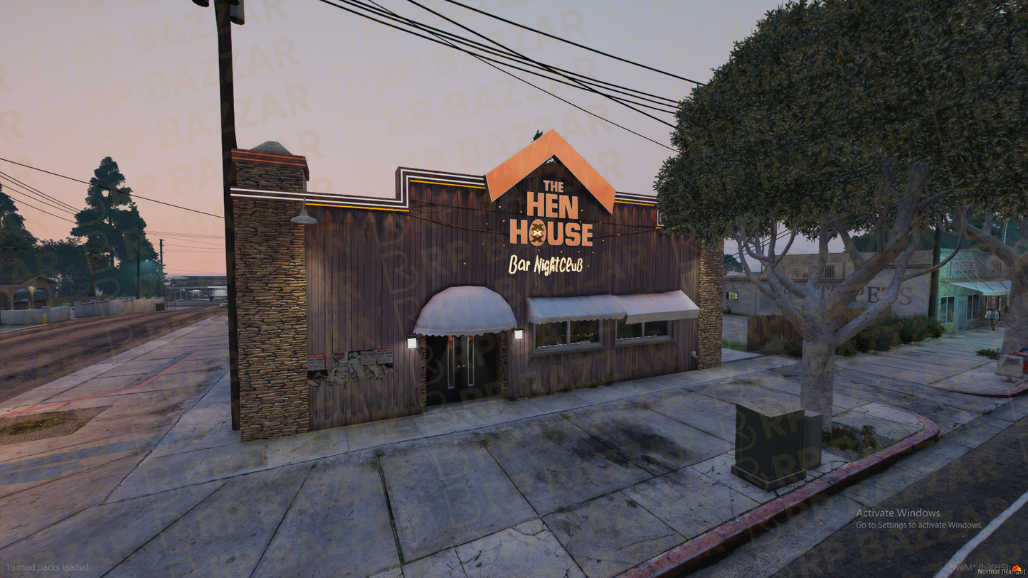Chrome Nightclub FiveM MLO — GTA RP Interior — ESX QB QBOX — RPBazzar