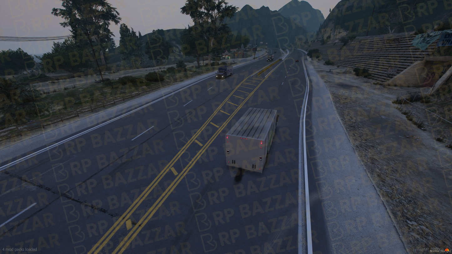 Urban Road FiveM MLO — GTA RP Road Map — ESX QB QBOX — RPBazzar