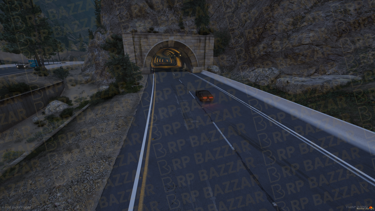Urban Road FiveM MLO — GTA RP Road Map — ESX QB QBOX — RPBazzar