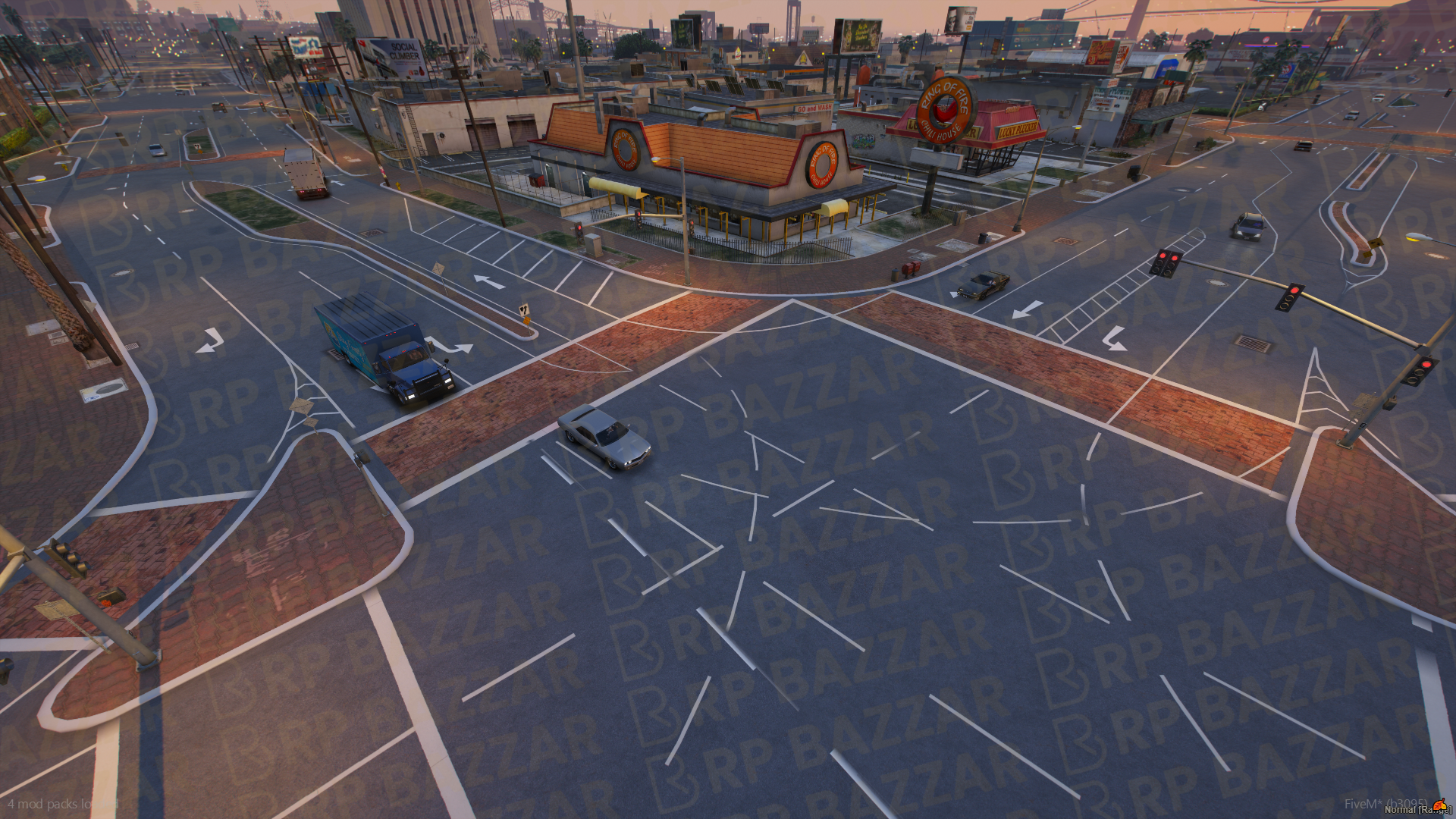 Urban Road FiveM MLO — GTA RP Road Map — ESX QB QBOX — RPBazzar