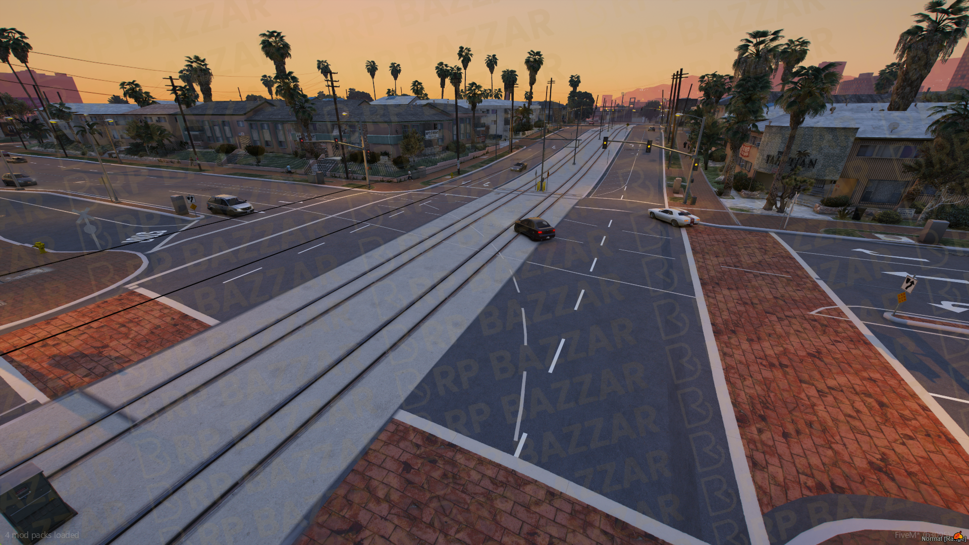 Urban Road FiveM MLO — GTA RP Road Map — ESX QB QBOX — RPBazzar