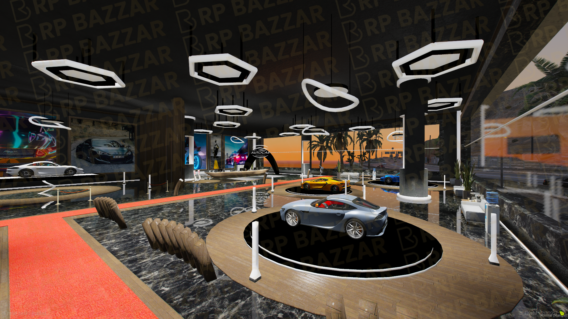 Velocity Vehicle Shop FiveM MLO — GTA RP Interior — ESX QB QBOX — RPBazzar