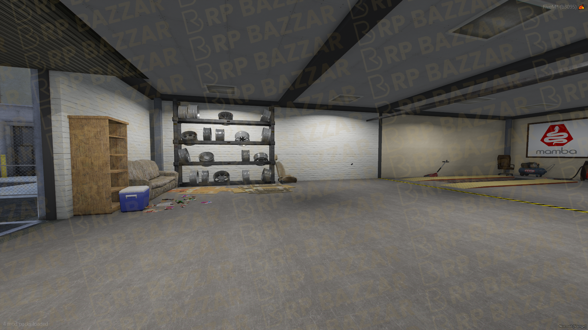 Dusty Storage Room & Warehouse FiveM MLO — GTA RP Interior — ESX QB QBOX — RPBazzar