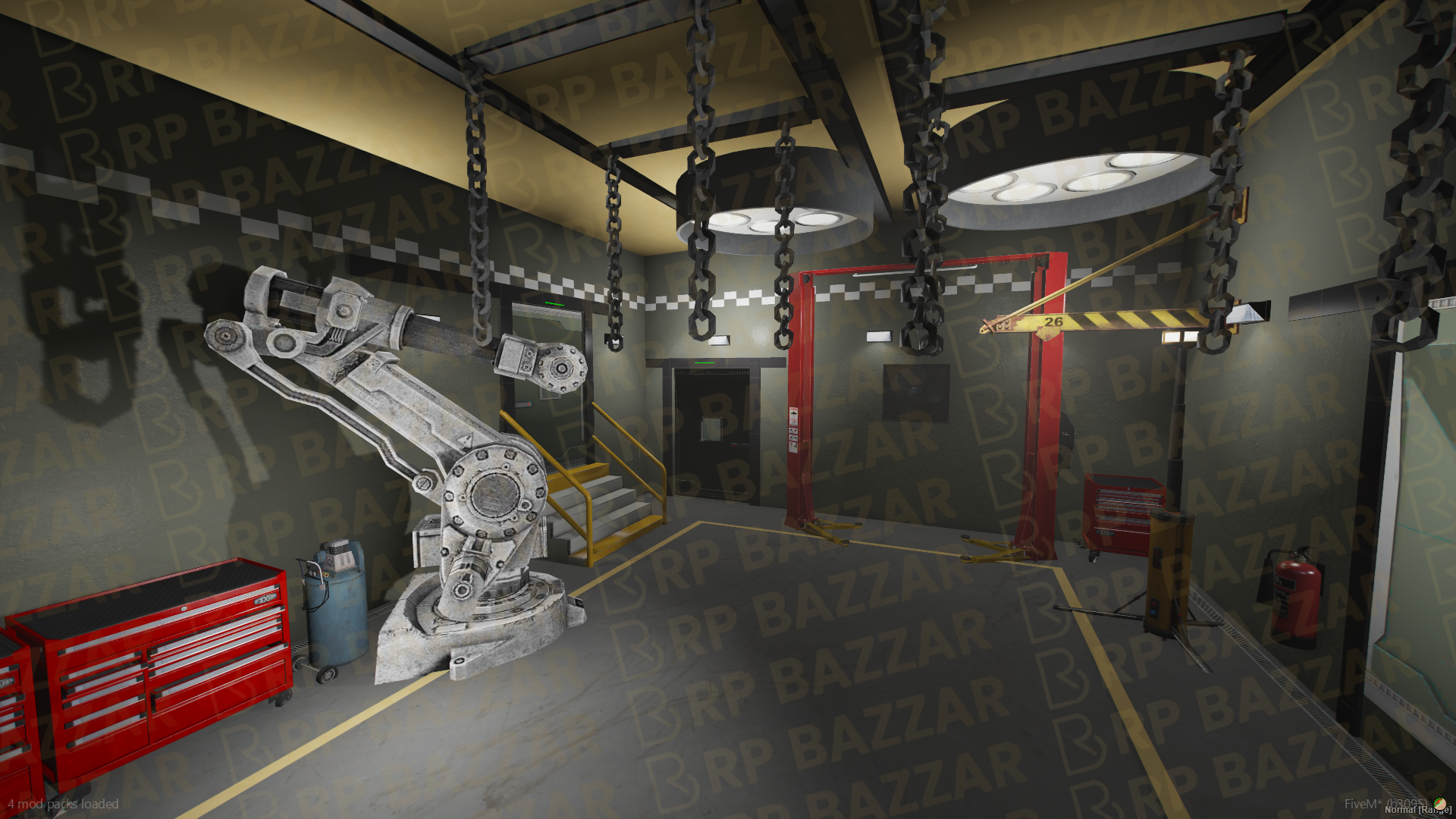 Airport Taxi Depot FiveM MLO — GTA RP Interior — ESX QB QBOX — RPBazzar