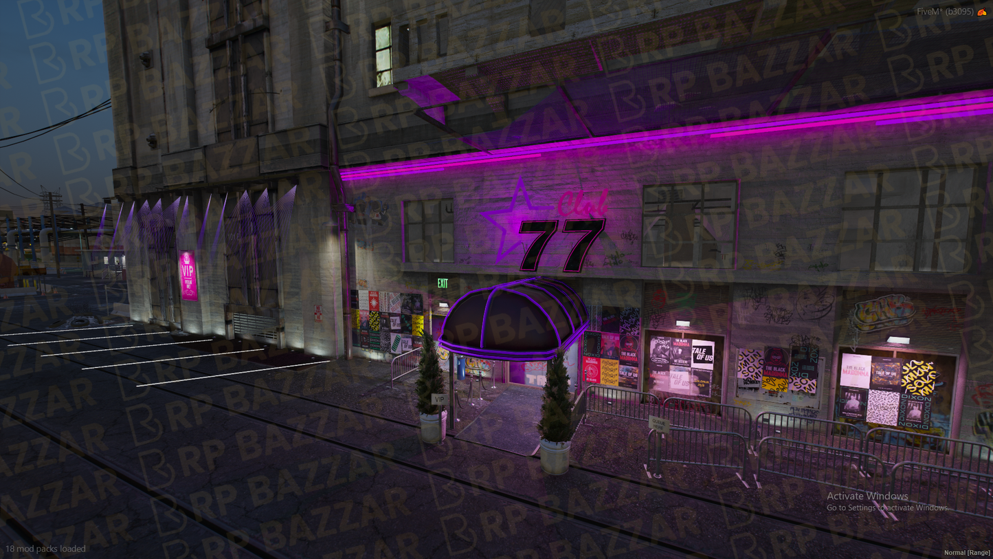 Southside Nightclub FiveM MLO — GTA RP Interior — ESX QB QBOX — RPBazzar