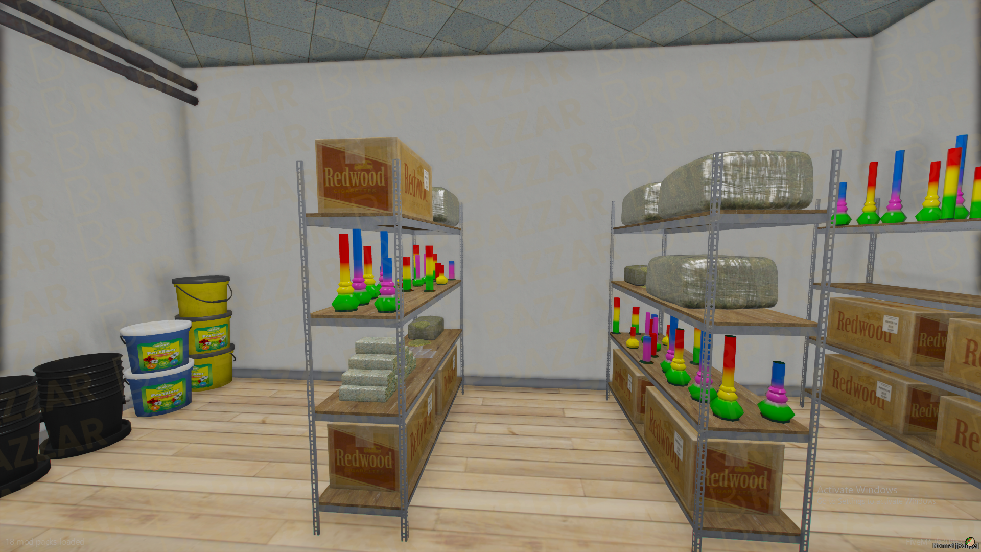 Hidden Weed Store FiveM MLO — GTA RP Interior — ESX QB QBOX — RPBazzar
