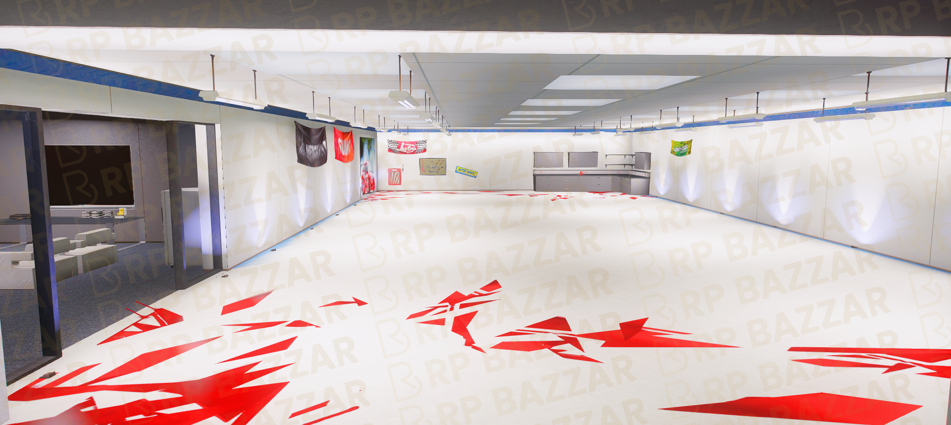 Vibrant Mechanic Shop FiveM MLO — GTA RP Interior — ESX QB QBOX — RPBazzar