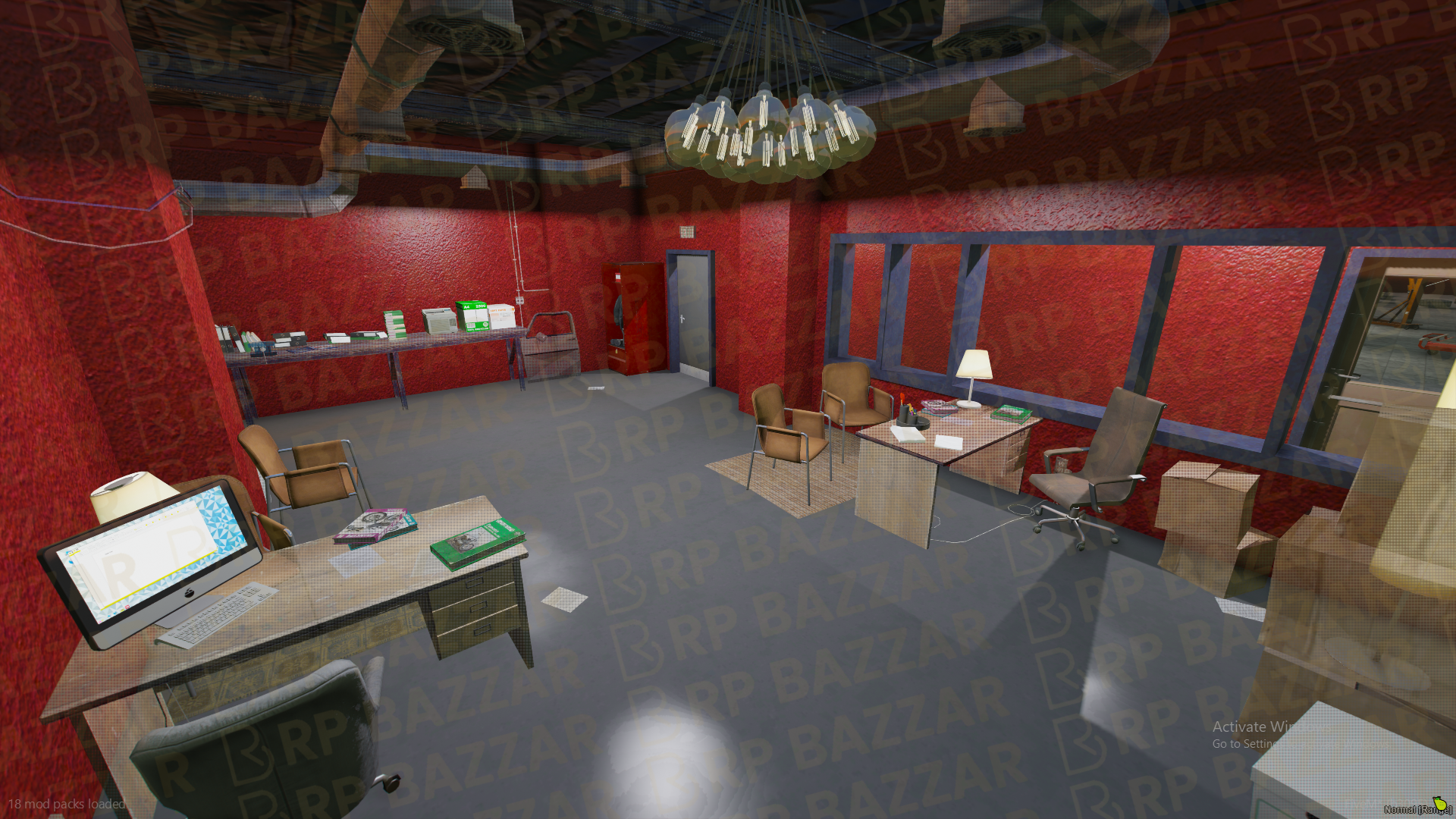 Grimy Mechanic Shop FiveM MLO — GTA RP Interior — ESX QB QBOX — RPBazzar
