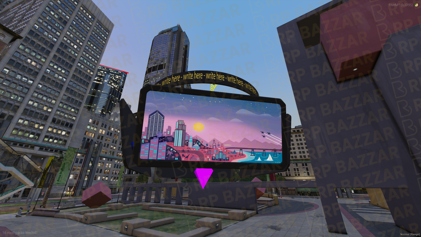 Sleek City Improvement FiveM MLO — GTA RP Interior — ESX QB QBOX — RPBazzar