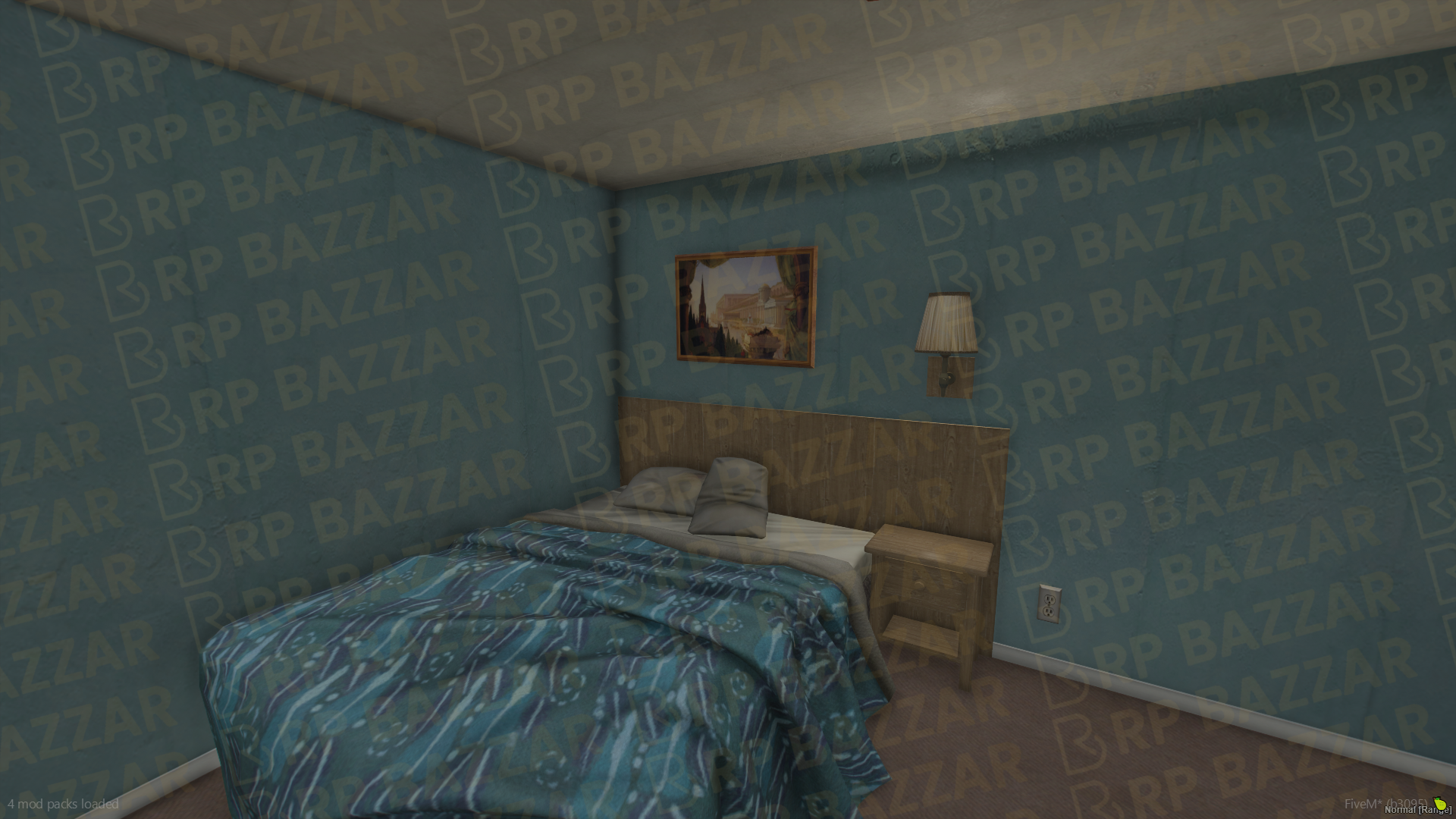 Roadside Motel FiveM MLO — GTA RP Interior — ESX QB QBOX — RPBazzar