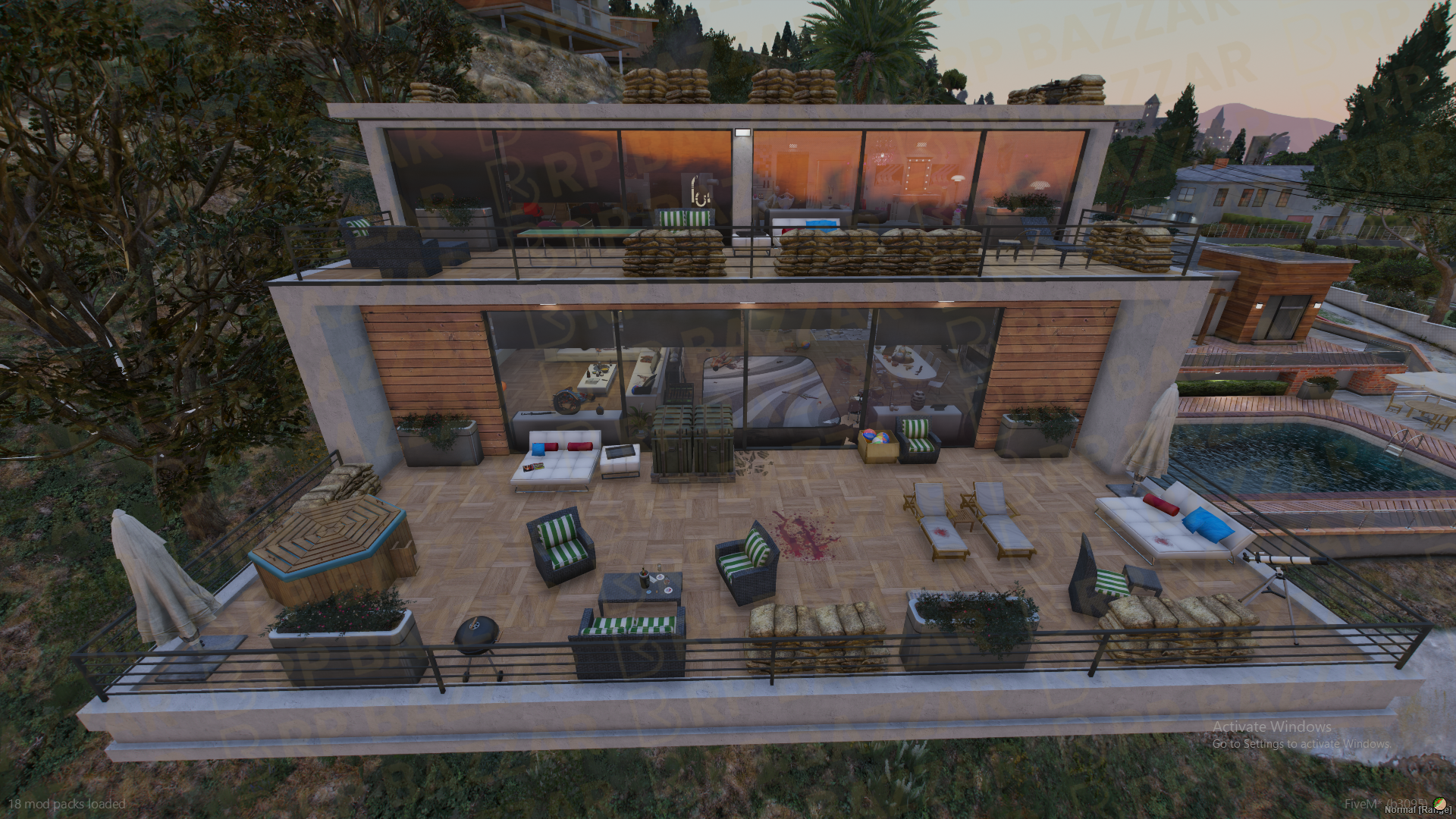 Biker House FiveM MLO — GTA RP Interior — ESX QB QBOX — RPBazzar