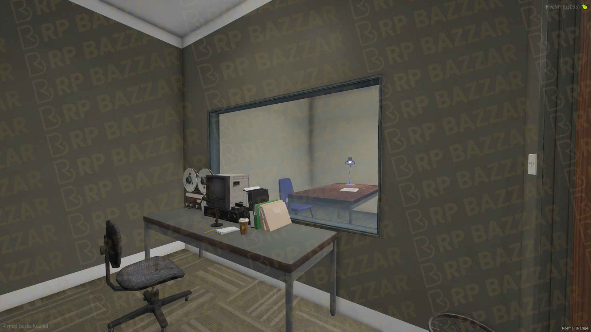 Metro Police Station FiveM MLO — GTA RP Interior — ESX QB QBOX — RPBazzar