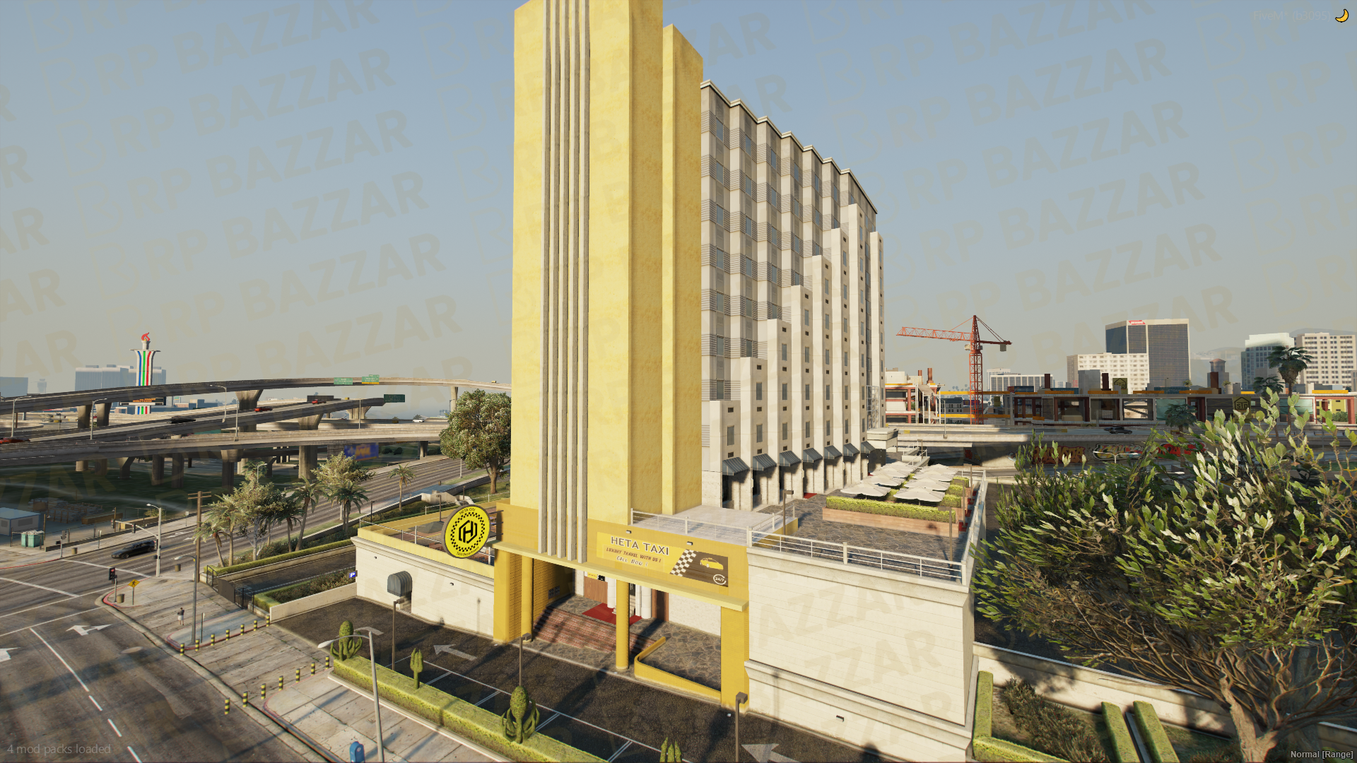 Central Taxi Depot FiveM MLO — GTA RP Interior — ESX QB QBOX — RPBazzar