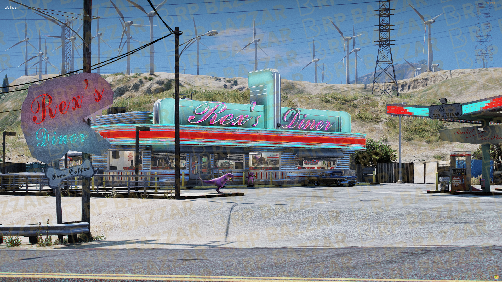Premium Cafe FiveM MLO — GTA RP Interior — ESX QB QBOX — RPBazzar