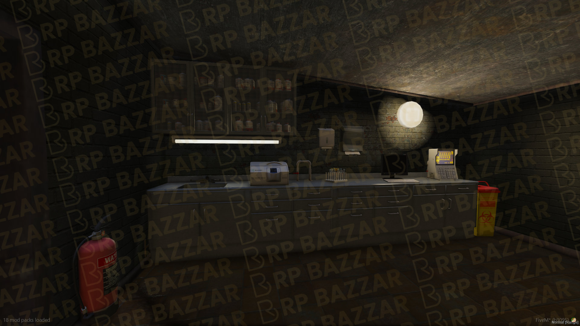 Underground Secret Location FiveM MLO — GTA RP Interior — ESX QB QBOX — RPBazzar