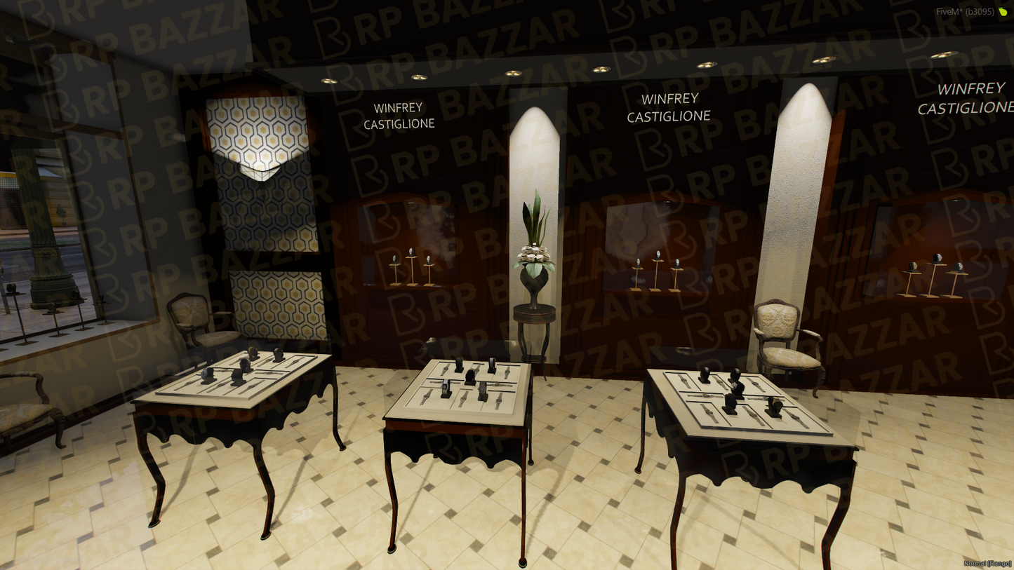Daring Heist & Robbery Location FiveM MLO — GTA RP Interior — ESX QB QBOX — RPBazzar