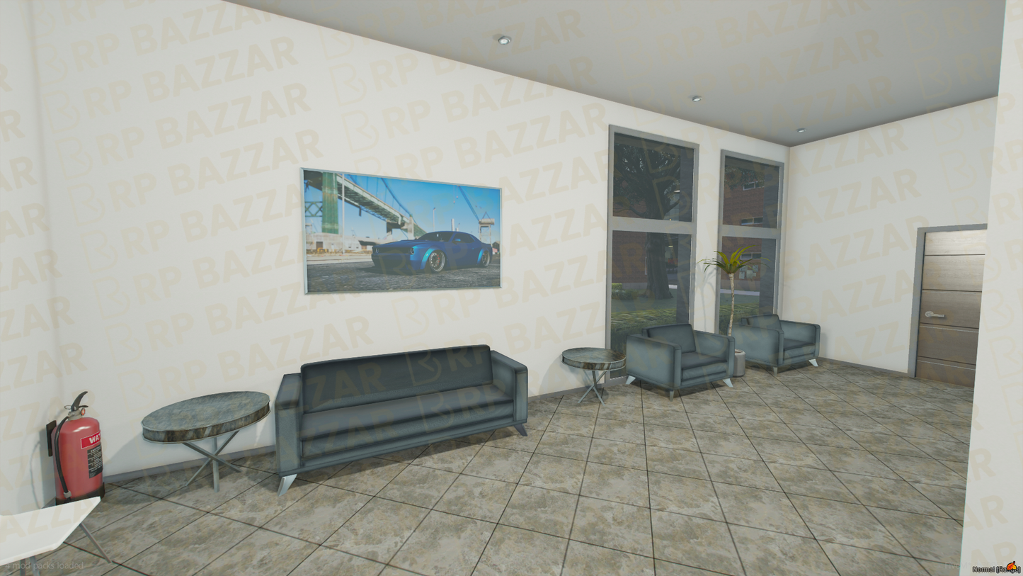 Iconic Legion Square FiveM MLO — GTA RP Interior — ESX QB QBOX — RPBazzar