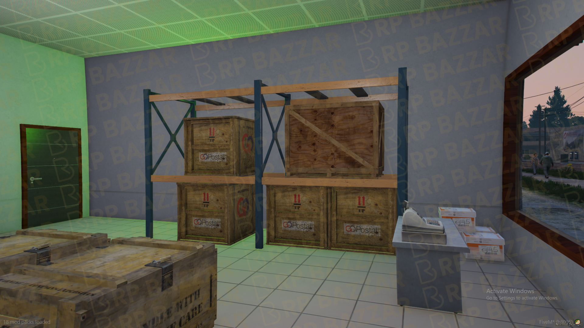 Urban Weed Store FiveM MLO — GTA RP Interior — ESX QB QBOX — RPBazzar