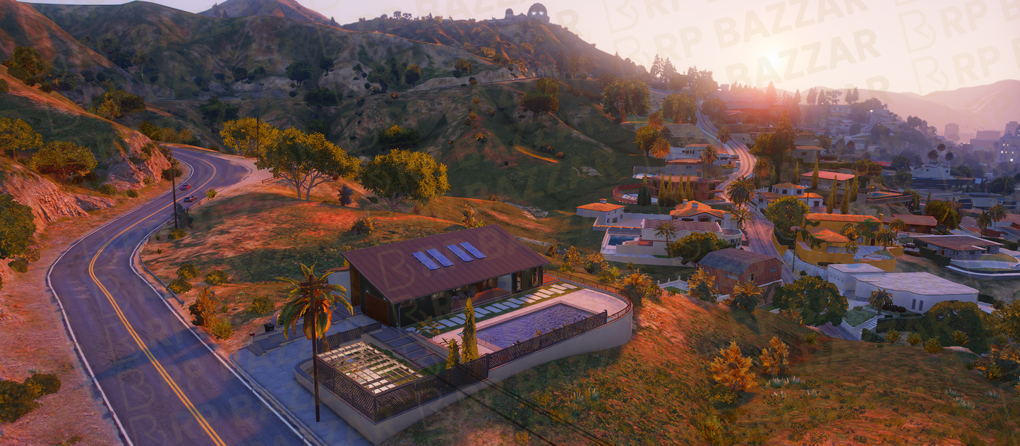 Tropical House FiveM MLO — GTA RP Interior — ESX QB QBOX — RPBazzar
