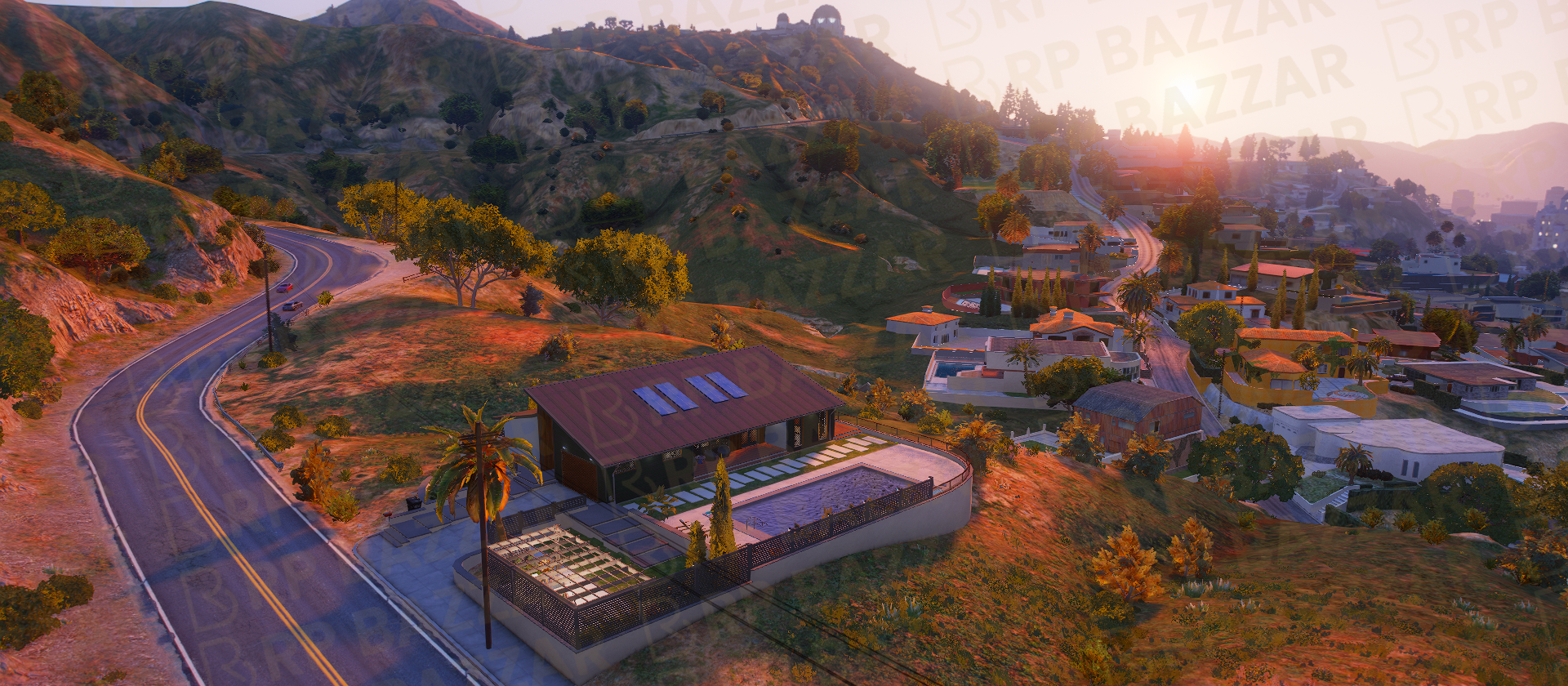 Tropical House FiveM MLO — GTA RP Interior — ESX QB QBOX — RPBazzar