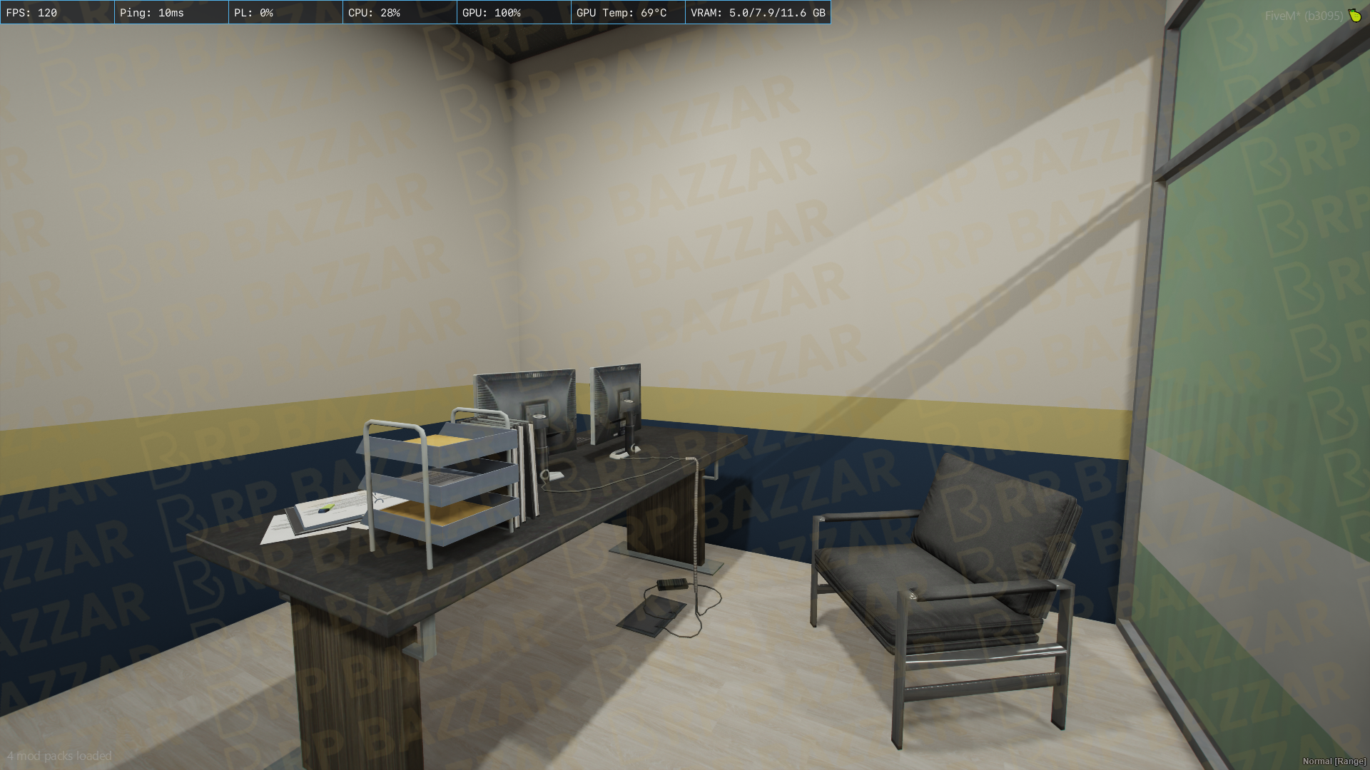 Spacious Office FiveM MLO — GTA RP Interior — ESX QB QBOX — RPBazzar