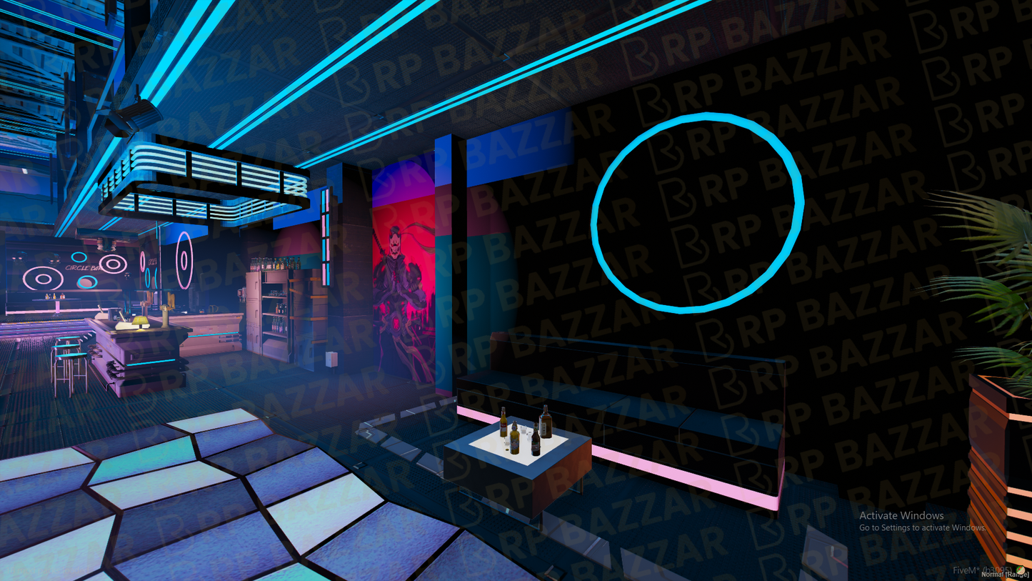 Smoky Nightclub FiveM MLO — GTA RP Interior — ESX QB QBOX — RPBazzar
